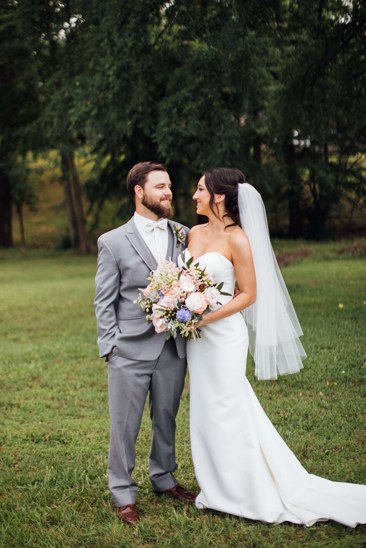 Pastel Flower Bouquet for Tyler tx Wedding